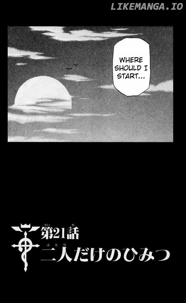 Fullmetal Alchemist, Chapter 21 image 04
